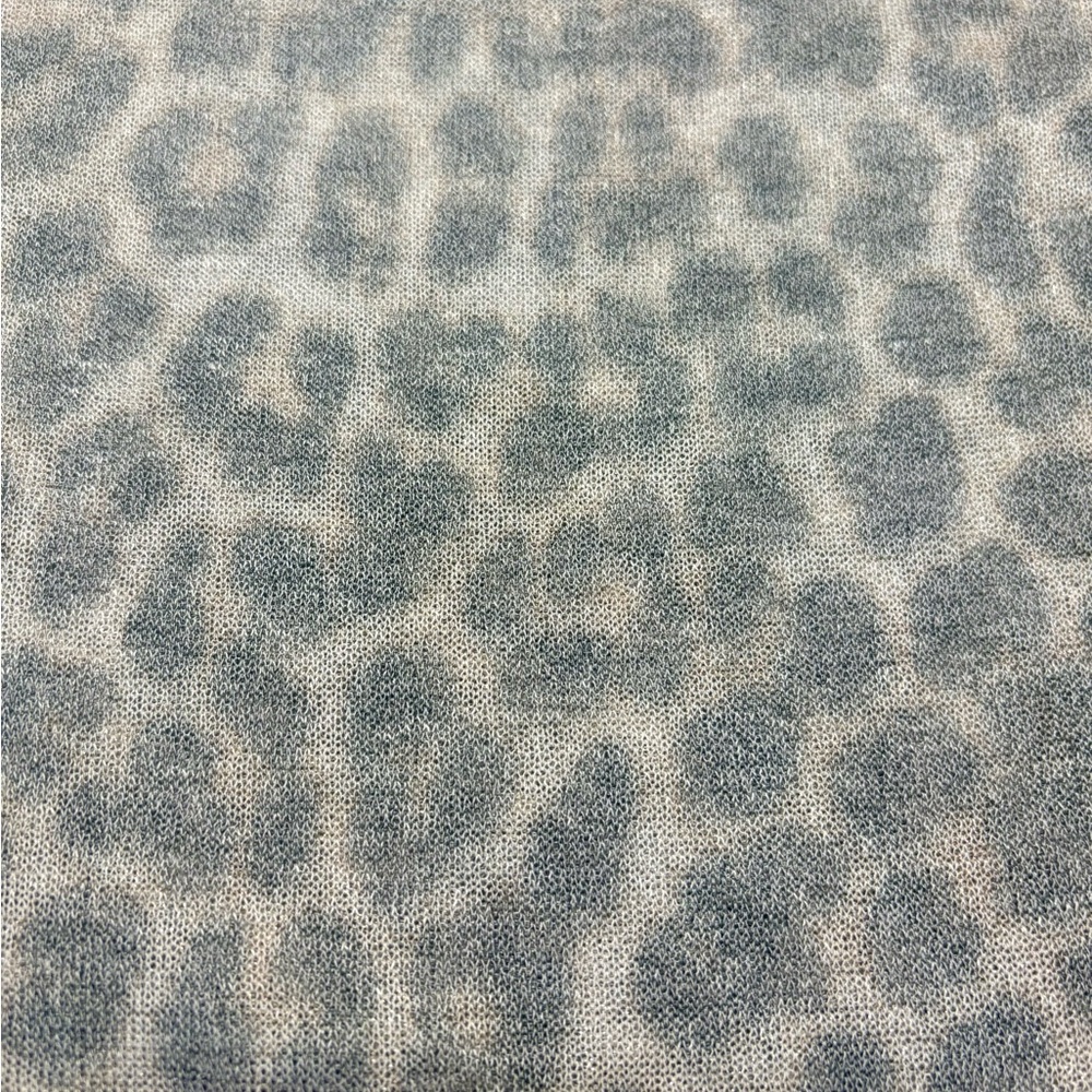 ZARA Animal Print Fine Knit Top - Picture 5 of 7